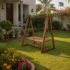 Elegant Wooden Jhoola for Your Garden – Available in Lahore, Pakistan