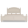 Stylish King Size Double Beds in Lahore – Pure Wood White Beds with Deco Paint at Affordable Prices