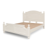 Stylish King Size Double Beds in Lahore – Pure Wood White Beds with Deco Paint at Affordable Prices