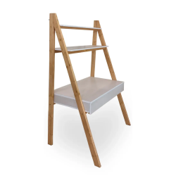 Modern Wooden Computer Table with Drawer & Shelves | Home Office Desk in Lahore, Pakistan
