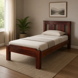 Pajeera Pure Solid Wood Single Bed for sale in lahore