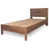Upgrade your bedroom with the Pure Solid Wood Single Bed from Home Design Lahore