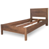 Upgrade your bedroom with the Pure Solid Wood Single Bed from Home Design Lahore