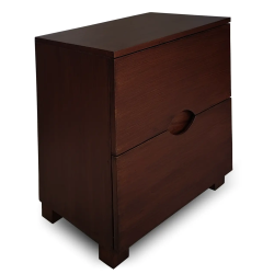 Bed side table with 2 drawers