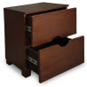 Bed side table with 2 drawers