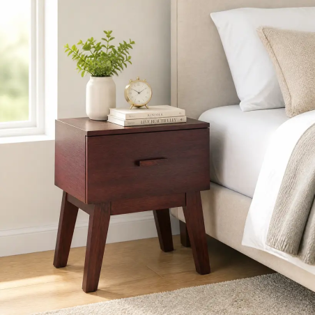 Bed side table with 1 drawer