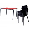 Table with 4 chairs buy online Lahore-Pakistan