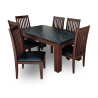 Progis 6 Chairs Dining Table Heavy Duty Wooden - Home Design Lahore