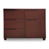 Dark Brown Dressing Table with Drawers &  Mirror | Home Design Lahore