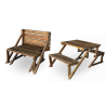 Convertible Wooden Picnic Table Bench in Lahore, Pakistan