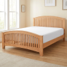 Solid Beech Wood King Size Double Bed for Sale in Lahore, Pakistan.
