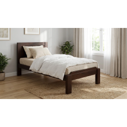 Pure Solid Wood Single Bed - Home Design Lahore