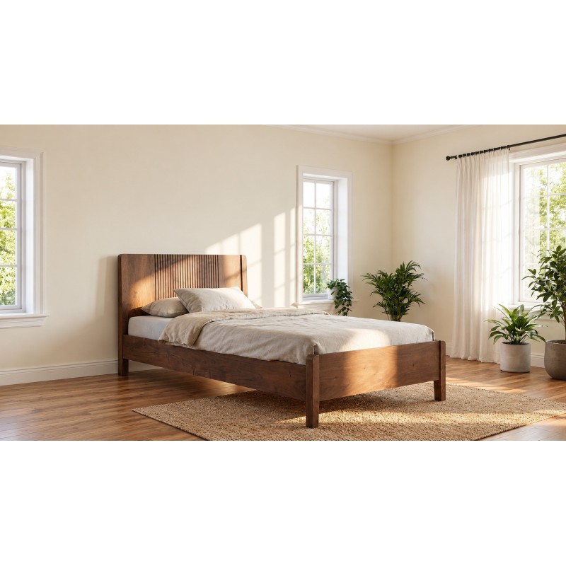Shop wooden single beds in Lahore, Pakistan, at the best prices with stylish designs