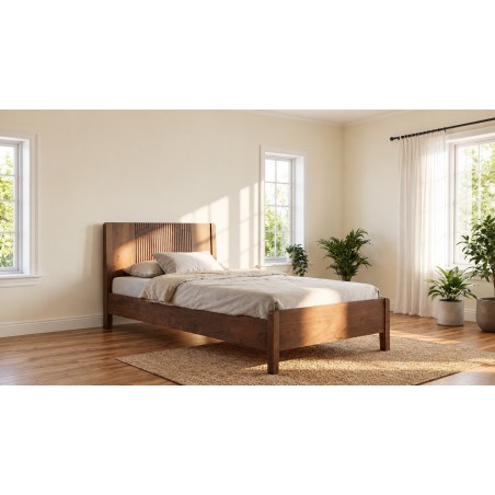 Shop wooden single beds in Lahore, Pakistan, at the best prices with stylish designs