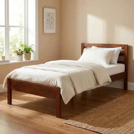 Shop wooden single beds in Lahore, Pakistan, at the best prices with stylish designs