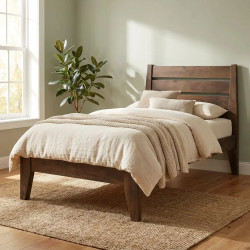 Shop wooden single beds in Lahore, Pakistan, at the best prices with stylish designs