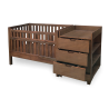 Wooden Baby Cot with 3 Drawers & Shelves | Home Design Lahore