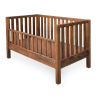 Wooden Baby Cot with 3 Drawers & Shelves | Home Design Lahore
