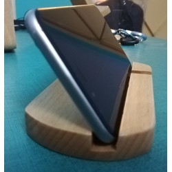 Mobile Phone Holder / Stand Pure Wood buy online Lahore-Pakistan