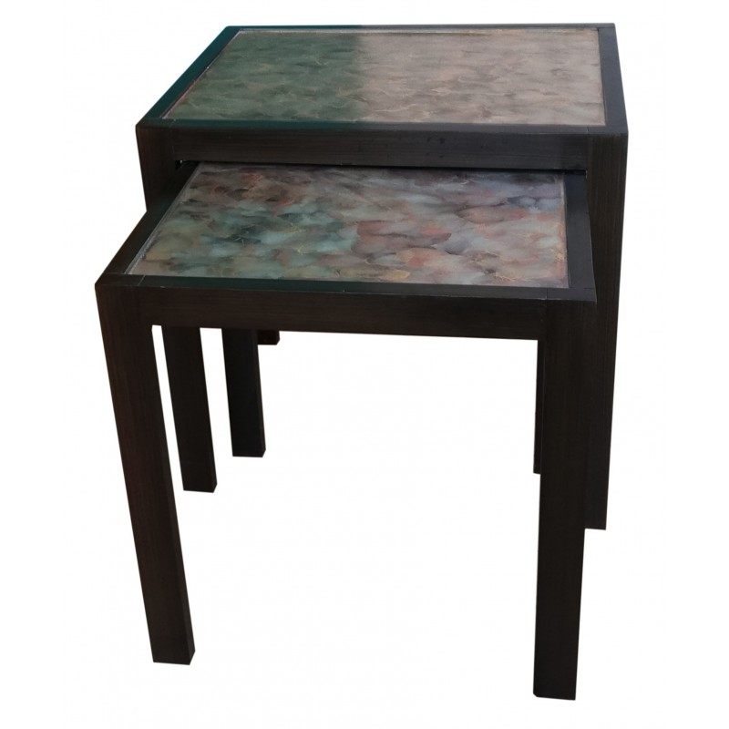 Wooden Nesting Table Home Design Lahore